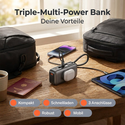 Triple-Multi-Power Bank
