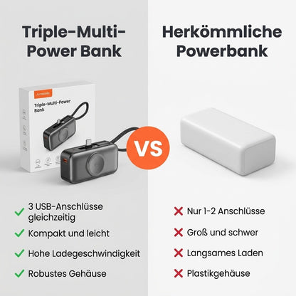Triple-Multi-Power Bank
